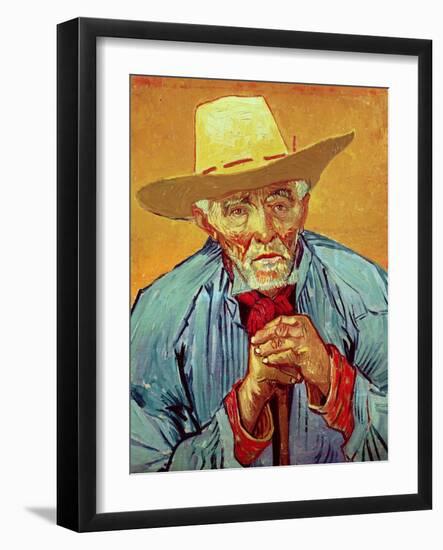 Old Peasant-Vincent van Gogh-Framed Giclee Print