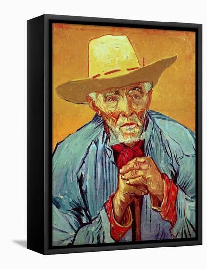 Old Peasant-Vincent van Gogh-Framed Stretched Canvas