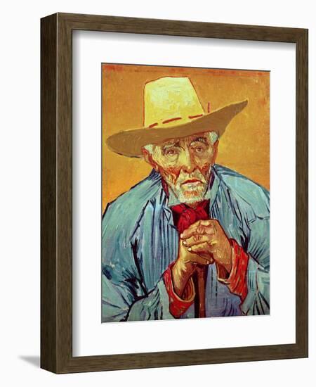 Old Peasant-Vincent van Gogh-Framed Giclee Print