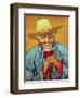 Old Peasant-Vincent van Gogh-Framed Giclee Print