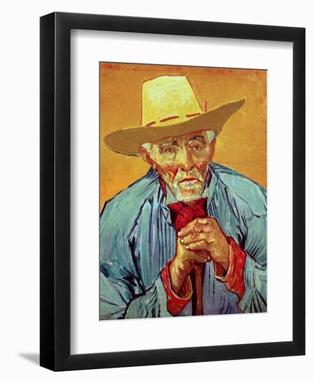 Old Peasant-Vincent van Gogh-Framed Giclee Print