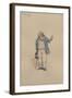 Old Peggotty, C.1920s-Joseph Clayton Clarke-Framed Giclee Print