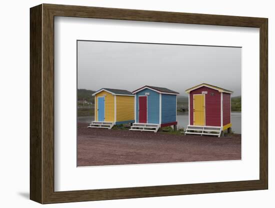 Old Perlican, Newfoundland, Canada-Greg Johnston-Framed Photographic Print