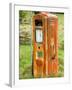 Old Petrol Pump, Taoroa Junction, Rangitikei, North Island, New Zealand-David Wall-Framed Photographic Print