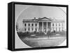 Old Photo of White House-null-Framed Stretched Canvas