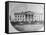 Old Photo of White House-null-Framed Stretched Canvas