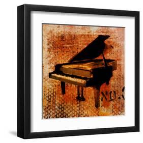 Old Piano-Irena Orlov-Framed Art Print