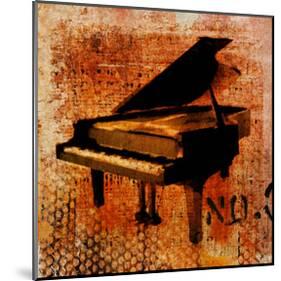 Old Piano-Irena Orlov-Mounted Art Print