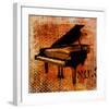 Old Piano-Irena Orlov-Framed Art Print