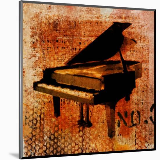 Old Piano-Irena Orlov-Mounted Art Print