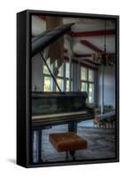 Old Piano-Nathan Wright-Framed Stretched Canvas