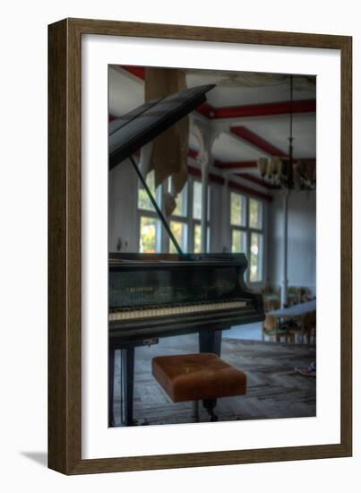 Old Piano-Nathan Wright-Framed Photographic Print