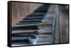 Old Piano-Nathan Wright-Framed Stretched Canvas