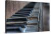 Old Piano-Nathan Wright-Stretched Canvas