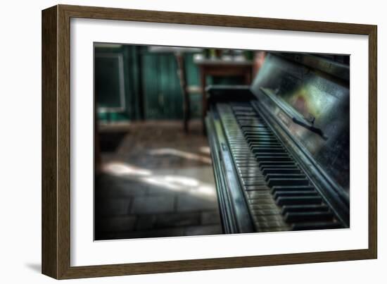 Old Piano-Nathan Wright-Framed Photographic Print