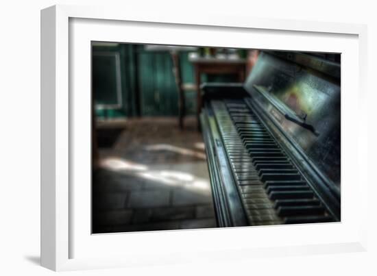 Old Piano-Nathan Wright-Framed Photographic Print