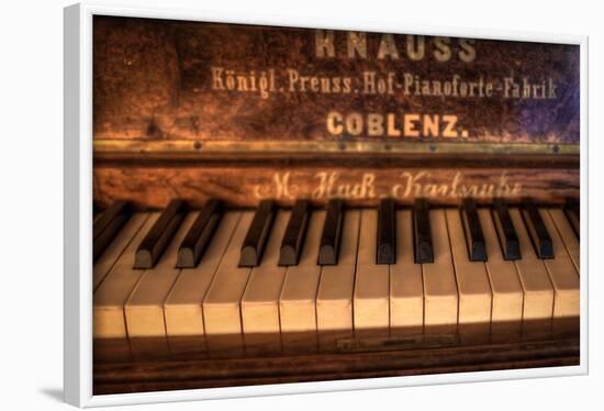 Old Piano-Nathan Wright-Framed Photographic Print