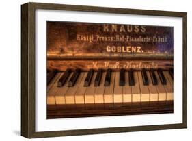 Old Piano-Nathan Wright-Framed Photographic Print