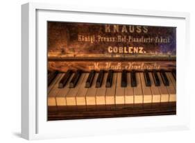 Old Piano-Nathan Wright-Framed Photographic Print