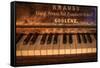 Old Piano-Nathan Wright-Framed Stretched Canvas