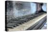 Old Piano-Nathan Wright-Stretched Canvas