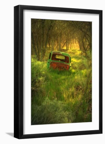 Old Pickup Truck in Woods, Kern County California-Vincent James-Framed Photographic Print