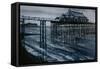 Old Pier Brighton 2001-Lee Campbell-Framed Stretched Canvas