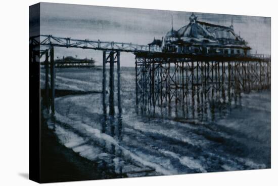 Old Pier Brighton 2001-Lee Campbell-Stretched Canvas