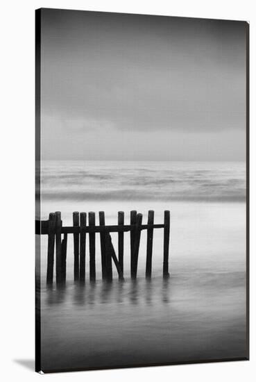 Old Pier I-Shane Settle-Stretched Canvas