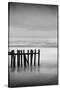 Old Pier I-Shane Settle-Stretched Canvas