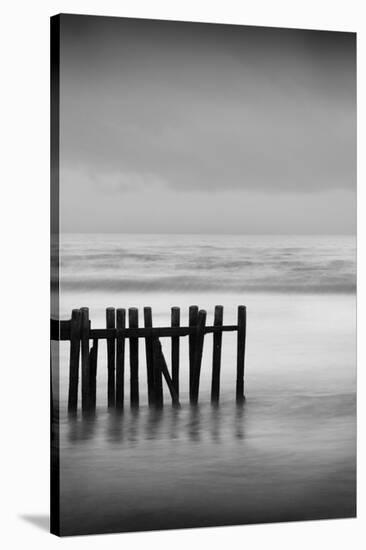 Old Pier I-Shane Settle-Stretched Canvas