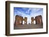 Old Pier Towers at Withernsea, East Riding of Yorkshire, Yorkshire, England, United Kingdom, Europe-Mark Sunderland-Framed Photographic Print