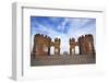 Old Pier Towers at Withernsea, East Riding of Yorkshire, Yorkshire, England, United Kingdom, Europe-Mark Sunderland-Framed Photographic Print