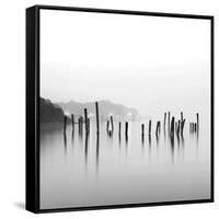 Old Pier-PhotoINC-Framed Stretched Canvas