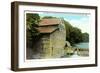 Old Pine Mill, Muscatine, Iowa-null-Framed Art Print