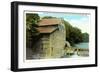 Old Pine Mill, Muscatine, Iowa-null-Framed Art Print