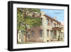 Old Pink House, Savannah, Georgia-null-Framed Art Print