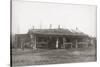 Old Piper Dan Ranch, Tongue River, Montana Territory-LA Huffman-Stretched Canvas