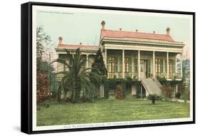 Old Plantation, New Orleans, Louisiana-null-Framed Stretched Canvas