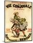 Old Playbill for Balzac Play-null-Mounted Art Print