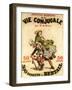 Old Playbill for Balzac Play-null-Framed Art Print