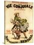 Old Playbill for Balzac Play-null-Stretched Canvas