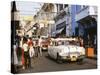 Old Pontiac, an American Car Kept Working Since Before the Revolution, Santiago De Cuba, Cuba-Tony Waltham-Stretched Canvas