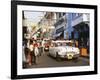 Old Pontiac, an American Car Kept Working Since Before the Revolution, Santiago De Cuba, Cuba-Tony Waltham-Framed Photographic Print