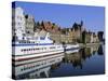 Old Port and Long Quay, Gdansk, Poland-Bruno Morandi-Stretched Canvas