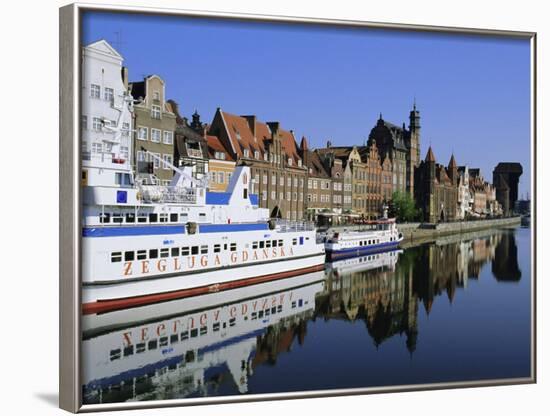 Old Port and Long Quay, Gdansk, Poland-Bruno Morandi-Framed Photographic Print