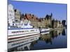 Old Port and Long Quay, Gdansk, Poland-Bruno Morandi-Mounted Photographic Print