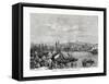 Old Port and Notre Dame De La Garde, Marseilles, France, 1879-null-Framed Stretched Canvas