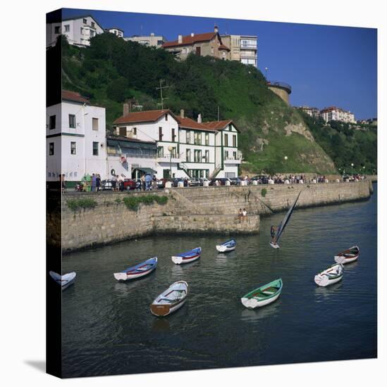 Old Port at Getxo, an Atlantic Resort at the Mouth of the Bilbao River, Pais Vasco, Spain, Europe-Christopher Rennie-Stretched Canvas