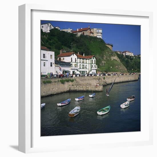 Old Port at Getxo, an Atlantic Resort at the Mouth of the Bilbao River, Pais Vasco, Spain, Europe-Christopher Rennie-Framed Photographic Print